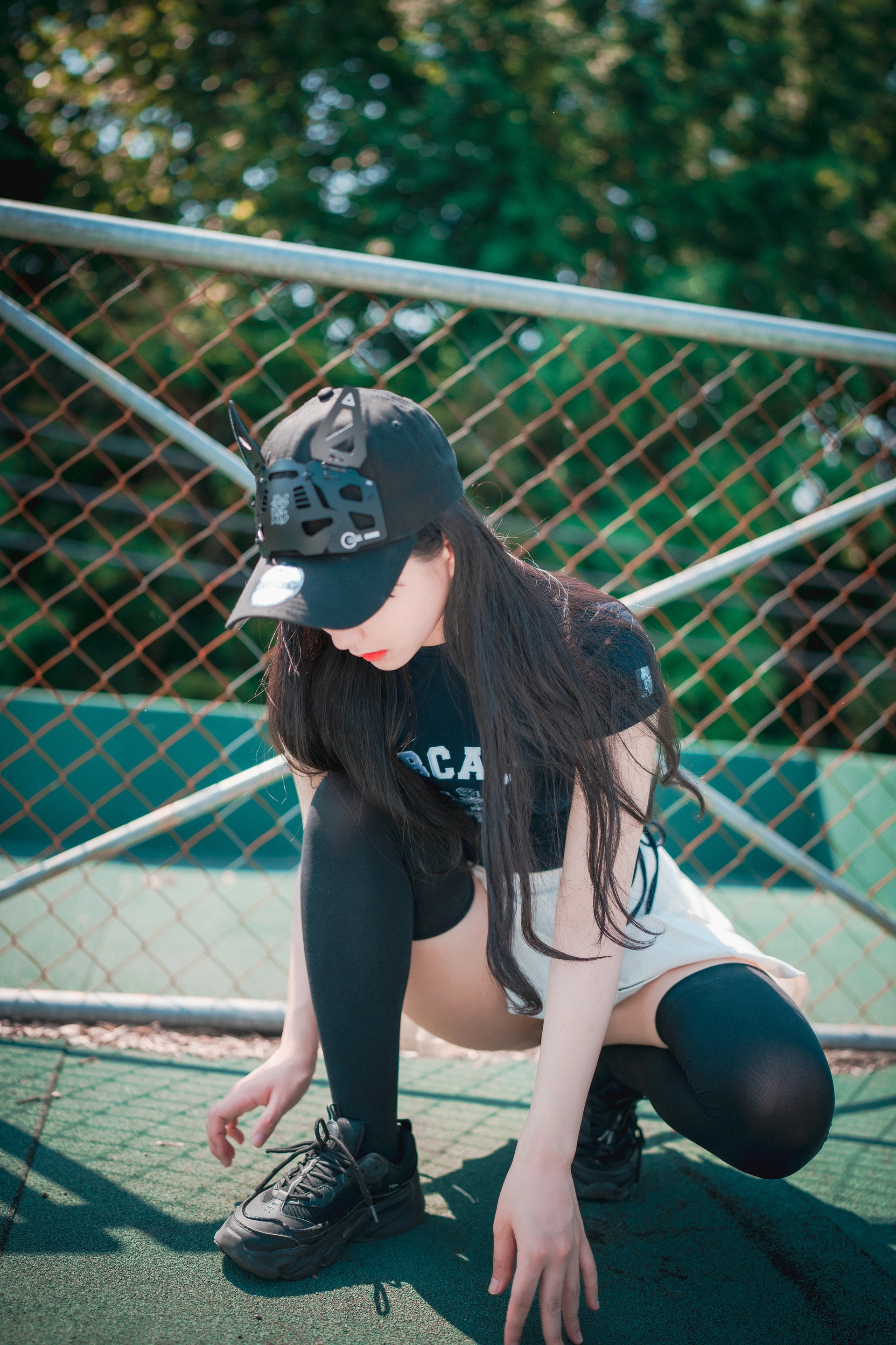 180.[DJAWA] Jenny – Classic Athletic Girl in Navy Blue 0