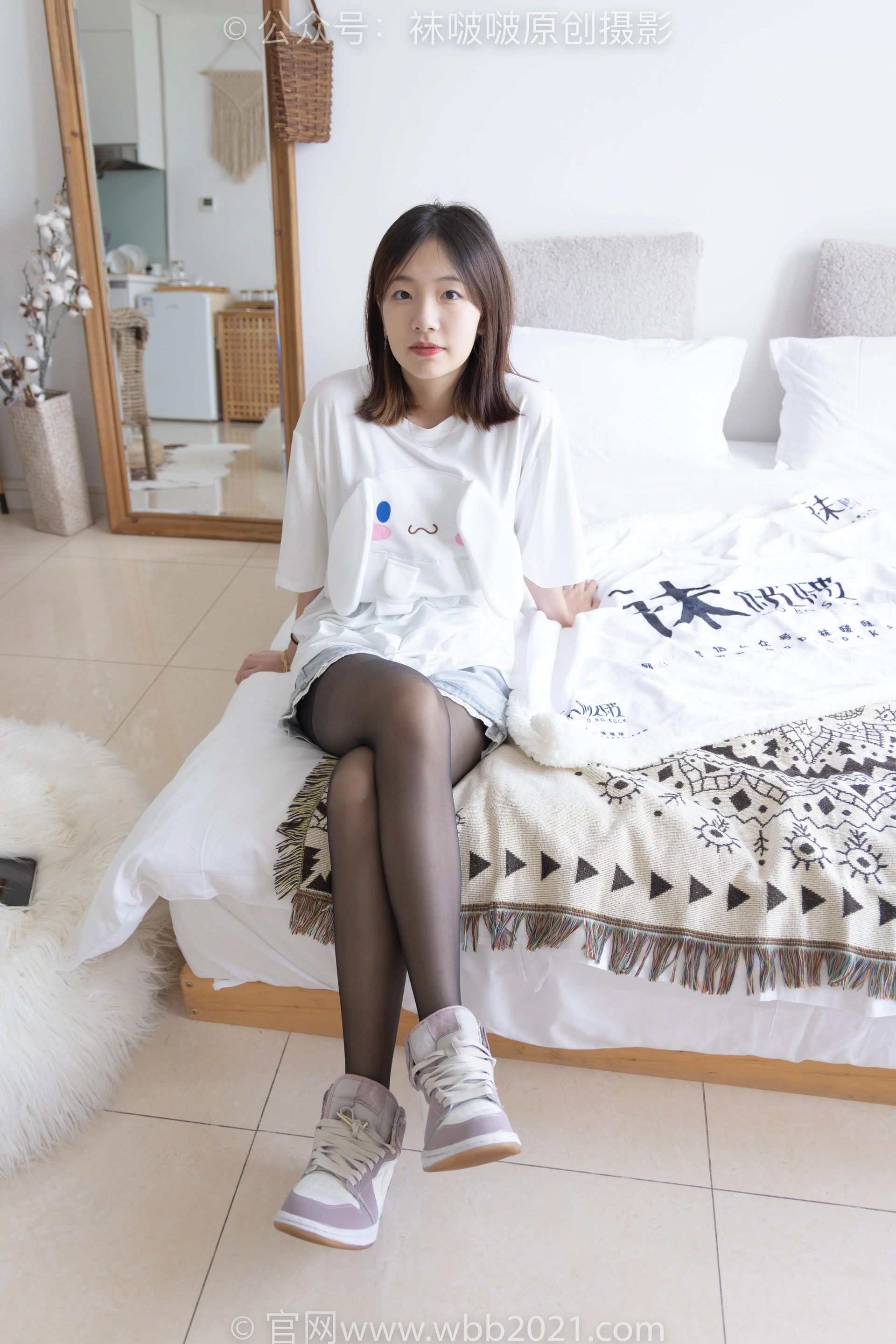 [BoBoSocks袜啵啵]NO.233 小甜豆-板鞋、黑丝 2